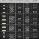 GobekUsa Crystal Metal Chandelier: Elegant Luxury Hanging Lamp for Home Hotel Decor