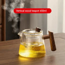 GobekUsa Glass Teapot for Home & Restaurant Brewing - Transparent High Borosilicate Material