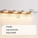 GobekUsa Japanese Retro Stone Wall Mirror Light for Bathroom and Dressing Table