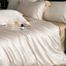GobekUsa Luxe Eucalyptus Bedding Set in Black/Gold - Silky Soft & Skin-friendly