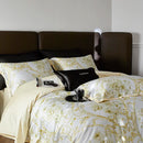 GobekUsa Luxe 100s Egyptian Cotton Bedding Set: Sheet, Blanket, Cover, Pillowcase