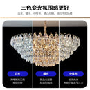 GobekUsa Crystal Chandelier Ceiling Light for Living Room Bedroom Dining Room