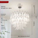 GobekUsa Elegant Crystal Chandelier for Duplex Apartment & Villa Staircase