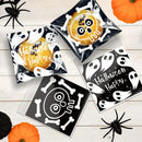 GobekUsa Halloween Biscuits Packaging Bags 100PCS - Kitchen Pastry Decoration Essentials