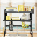 GobekUsa Kitchen Cabinet Organizer Shelf for Sink Seasoning Tableware Storage