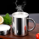 GobekUsa Double Wall Stainless Steel Coffee Mug for Home & Travel