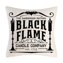 GobekUsa Halloween Linen Cushion Cover for Living Room Decor and Sofa - Trick or Treat
