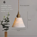Japanese Ceramic Pendant Light With Copper Finish