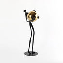 GobekUsa Gold Figure Sculpture Metal Ornament Home Decor Figurine