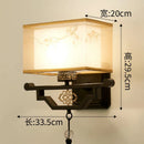 GobekUsa Elegant Fabric Wall Lamp for Living Room Bedroom, Modern LED Lighting Fixtures