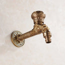 GobekUsa Dragon Carved Antique Bronze Mop Faucet for Bathroom and Garden