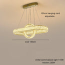 GobekUsa Crystal Chandelier Pendant Lamps for Home Decor and Modern Living Room Lighting