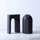 GobekUsa Geometric Ceramic Semicircular Arch Decor Figurines Home Decor Accessories