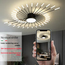 GobekUsa LED Firework Chandelier: Modern Nordic Living Room Bedroom Pendant Light Fixtures