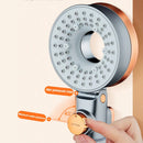 GobekUsa Dual-Sided Shower Head 3 Jettings Water Saving Filtration Round Rainfall