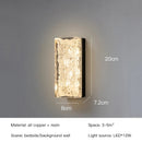 GobekUsa LED Bedroom Wall Lamp - Luxury Nordic Design Resin Light