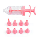GobekUsa Cookie Cream Cake Press Decorating Kit Butter Syringe Pastry Baking Tools