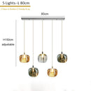 GobekUsa Crystal LED Chandelier for Home Decoration and Modern Lighting