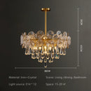 GobekUsa 2024 Crystal Chandelier for Luxurious Living Spaces
