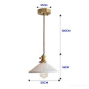 GobekUsa Japanese Ceramics Bedside Chandelier | Designer Bedroom Lamp for Home Decor