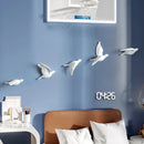 GobekUsa 3D Bird Resin Statue Wall Decor for Children's Room - Animal Figurine Ornament