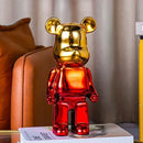 GobekUsa Bear TV Cabinet Sculpture Decor Piggy Bank, Home Decoration Art Statue
