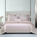 GobekUsa Cotton Flowers Embroidery Bedding Set with Soft Silky Finish