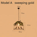 GobekUsa Birdcage Pendant Lights: Elegant Decoration for Restaurants, Bars, and Living Rooms