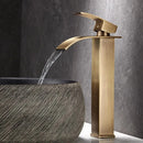 GobekUsa Bronze Basin Faucet: Hot & Cold Water Mixer Tap for Bathroom Sink