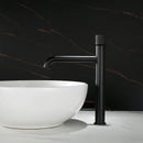 GobekUsa Brushed Gold Basin Faucet: Solid Brass Hot Water Mixer Sink Tap