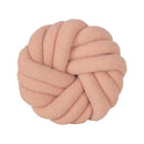 GobekUsa Knotted Ball Grey Throw Pillow for Bed Couch Living Room