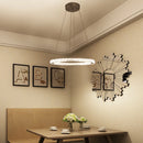 GobekUsa Gold Gloss LED Crystal Ring Chandelier for Modern Luxury Living Room