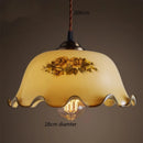GobekUsa Green Glass LED Pendant Light for Home, Restaurant, Bar, and Loft Style Decor.