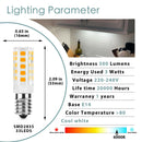 GobekUsa G9 LED Corn Bulb 3W 5W 220V 3000K 6000K Silica Gel SMD2835 Chandelier Light
