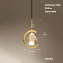 GobekUsa Crystal LED Ceiling Chandelier - Dimmable Art Deco Pendant Light