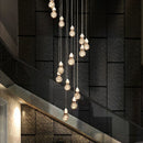 GobekUsa Gourd Shaped LED Pendant Lamp for Modern Minimalist Living Room