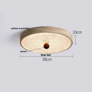 GobekUsa LED Ceiling Lights Modern Nordic White Stone Plafond Lamp