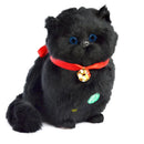 GobekUsa Cat Dog Plush Ornaments Dolls for Home Decor & TV, Realistic Pet Figurines