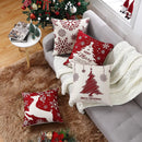 GobekUsa Christmas Elk Letter Pillowcase 45x45cm for Living Room