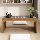 GobekUsa Bamboo Folding Table: Japanese Style, Bedroom & Study Essential, Durable Design