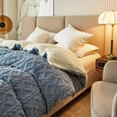 GobekUsa Cozy Cashmere Blanket Duvet Cover - Soft Warm Fleece Quilt Cover for Beds