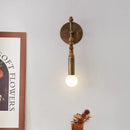 GobekUsa Elegant Marble Copper Wall Lamp for Living Room, Study, Hotel, Restaurant