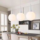 GobekUsa Glass Ball Pendant Lamp - Modern Nordic LED Lighting for Living Room & Store