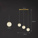 GobekUsa LED Marble Gold Chandelier for Living Room, 2025 Trend Lustre Lighting