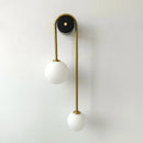 GobekUsa Glass Ball Gold LED Wall Lamp for Modern Home Decor & Lighting