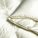 GobekUsa Luxe Goose/Duck Down Quilt: Fluffy Cozy Warmth, Queen King Size