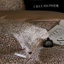 GobekUsa Leopard Luxury Bedding Set: Silky Soft Lyocell Cotton Duvet Cover, Sheet Set, Pillowcases