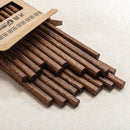GobekUsa Healthy Wood Chopsticks Set for Sushi, Reusable Household Tableware
