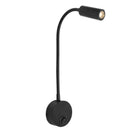 GobekUsa Adjustable Indoor LED Wall Lamp Spotlight Fixture, Aluminum, Rotatable 350°