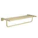 GobekUsa Gold Bathroom Hardware Set: Towel Rack, Shelf, Paper Holder, Towel Holder, Toilet Brush Holder
